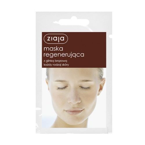 ZIAJA MASKA DO TWARZY Maseczka z glinką brązową o działaniu regenerujacym