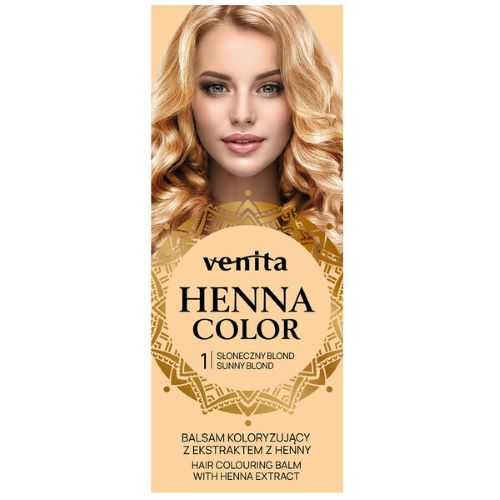 VENITA HENNA COLOR TUBA 01 BL.