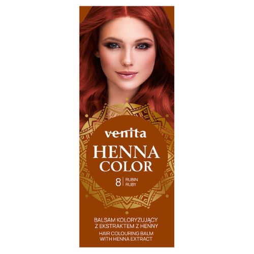 VENITA HENNA COLOR TUBA 08 RUBIN