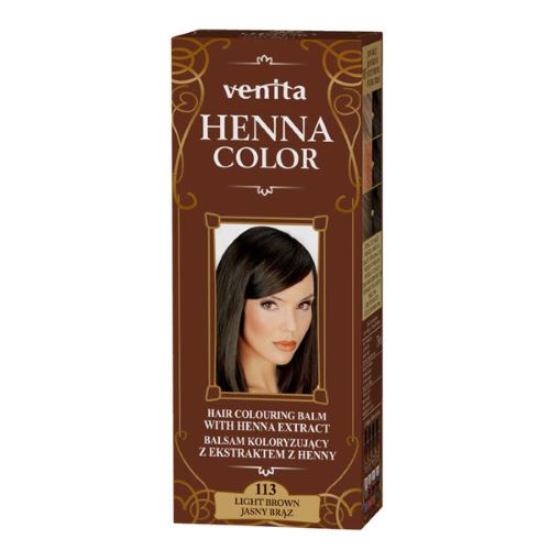 Venita Henna Color 113 Jasny Brąz balsam koloryzujący 75ml