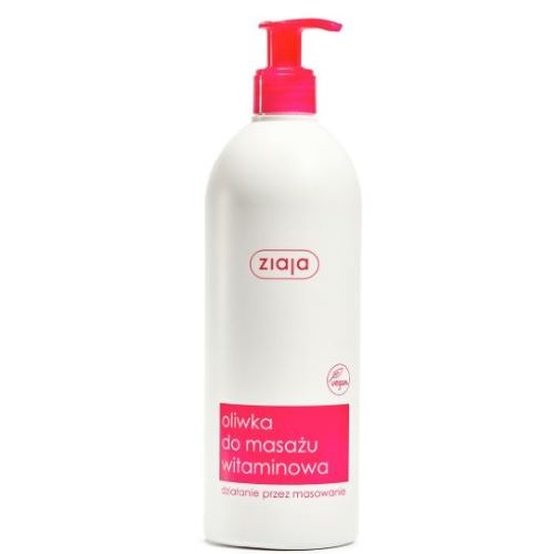 ZIAJA Oliwka do masażu witaminowa - olejek do ciała 500 ml