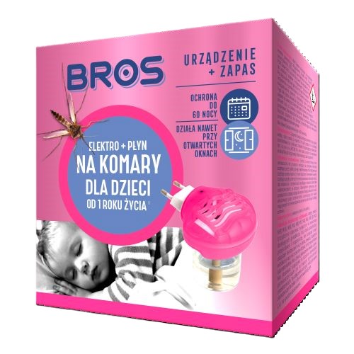 BROS URZADZENIE ELEK.+PŁYN DZIECI