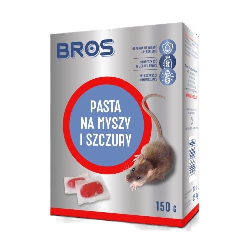 BROS PASTA TRUTKA NA MYSZY I SZCZURY 150 G