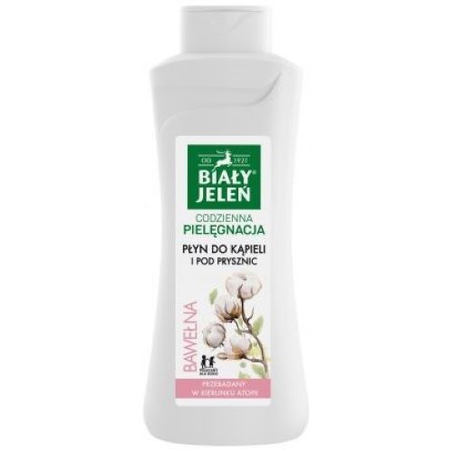BIAŁY JELEŃ płyn d/kąpieli baweł.