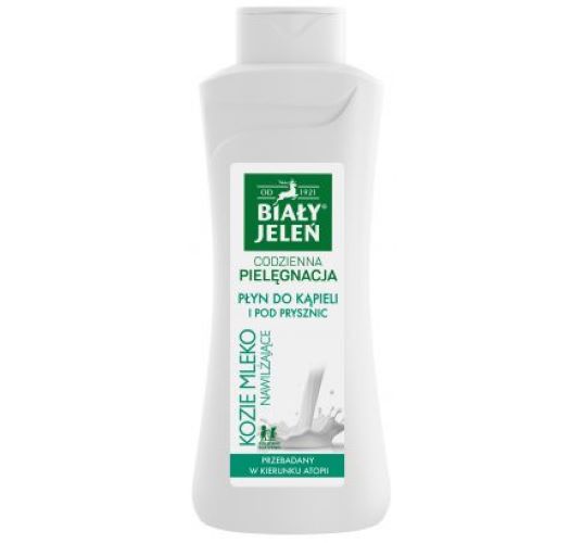BIAłY JELEŃ płyn d/kąpieli kozie ml.