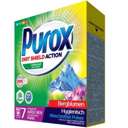 PUROX PROSZEK DO PRANIA 490G UNIWERS.