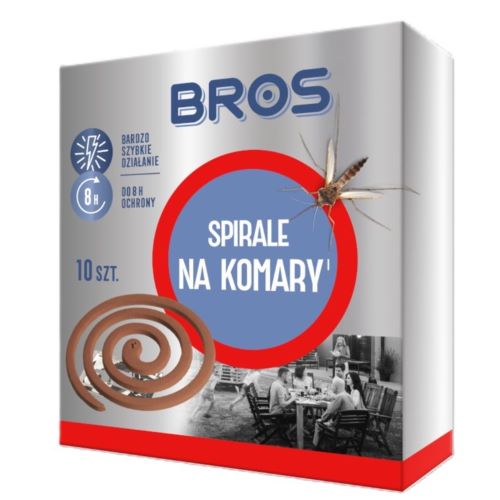 BROS SPIRALE NA KOMARY 10SZT
