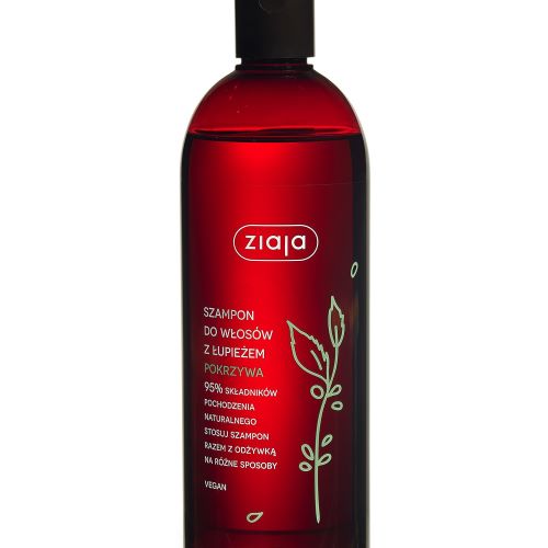 ZIAJA SZAMPON 500 POKRZYW.ŁUP.
