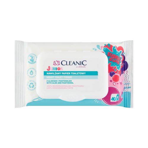 CLEANIC PAPIER NAWILZANY JUNIOR 40szt