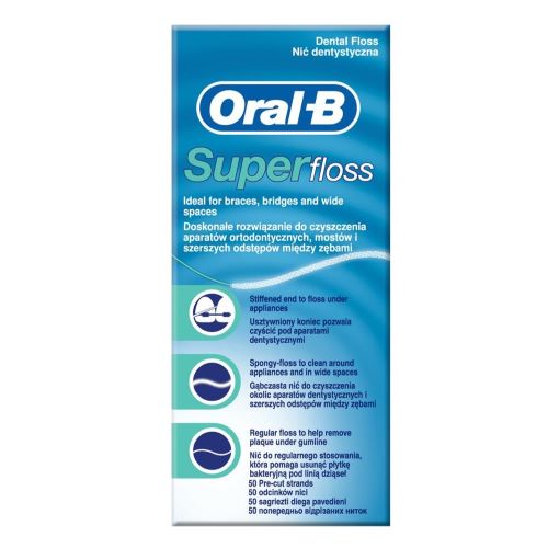 ORAL-B NIC DEBT.SUPER Floss 50m