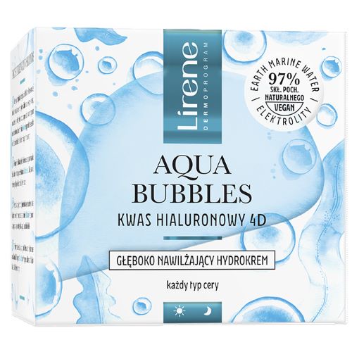 LIRENE AQUA BUBBLES GŁĘBOKO NAWILŻAJĄCY HYDROKREM