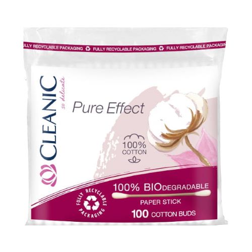 CLEANIC PATYCZKI FOLIA 100SZT