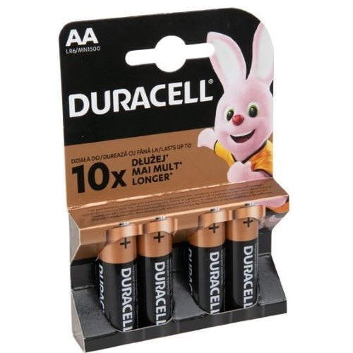 BATERIE DURACELL AA LR06 4SZT