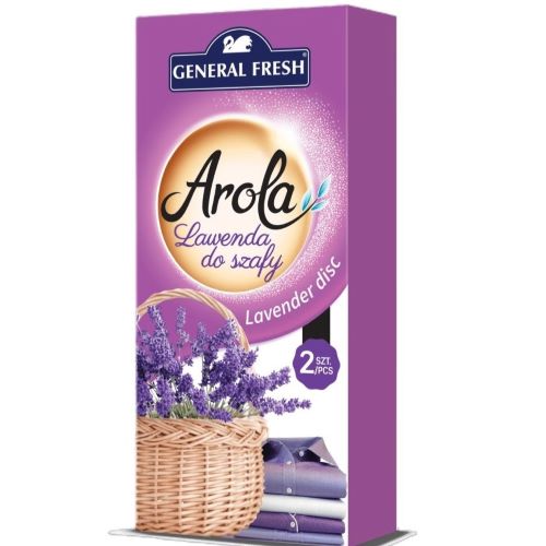 GENERAL DYSK LAWENDOWY DO SZAFY 2sztuki
