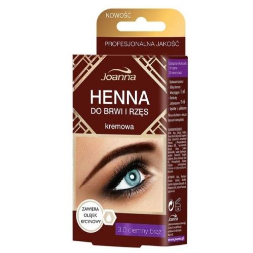 JOANNA HENNA DO BRWI I RZES KREM BRAZ