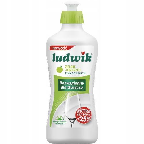 LUDWIK 450G PŁYN D/NACZ.JABŁKO