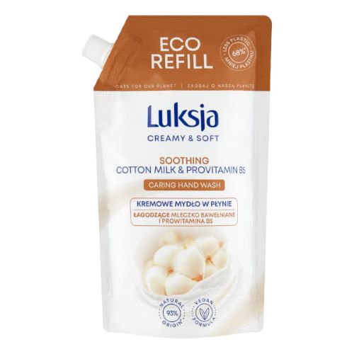 LUKSJA MYDLO 400 ZAPAS COTTON