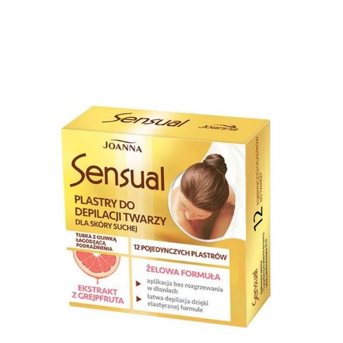 JOANNA PLASTRY DO DEPILACJI TWARZY GRAP