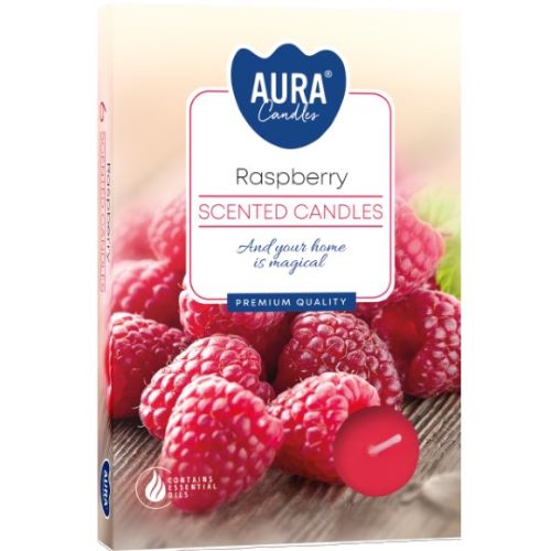 Podgrzewacz 6szt malina