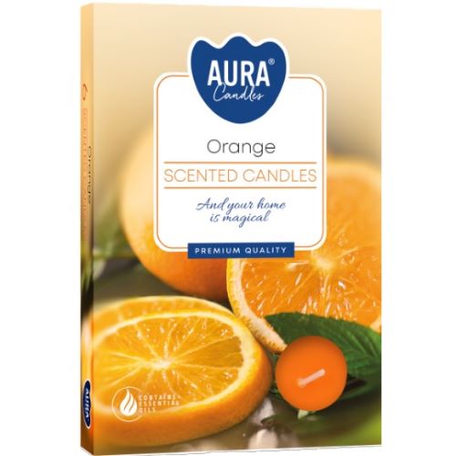 Podgrzewacz 6szt pomarańcza