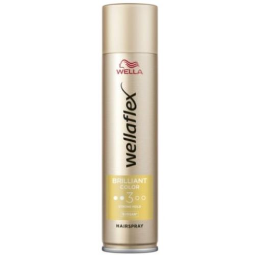 WELLAFLEX Lakier do Włosów 250ml BRILLIANT COLOR '3' Mocny lśniący kolor