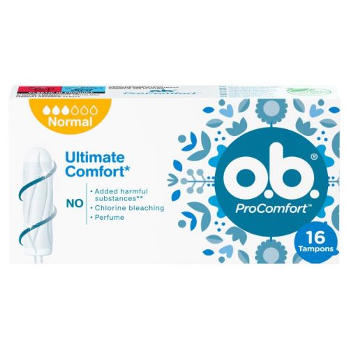 TAMPONY OB NORMAL PRO COMFORT 16