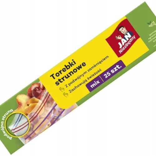 JAN Torebki strunowe MIX 25szt