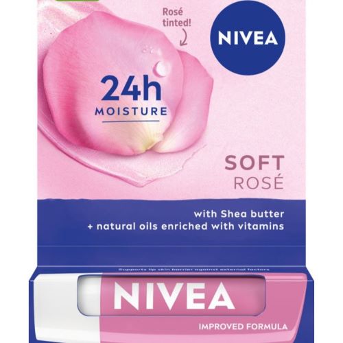 NIVEA POMADKA SOFT ROSE