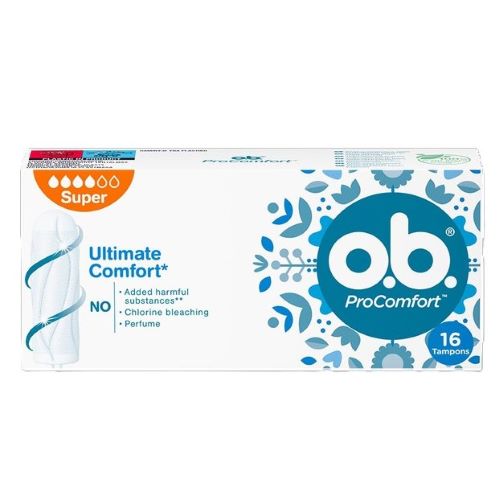 TAMPONY OB SUPER PRO COMFORT 16