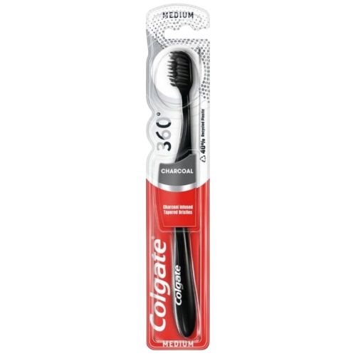 COLGATE SZCZOTKI 360 BLACK MEDIUM