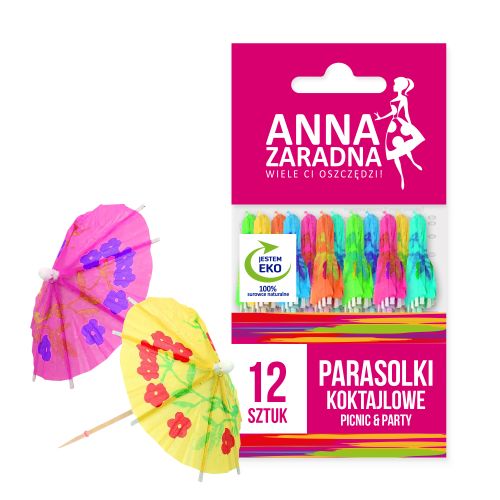 AZ PARASOLKI DO DRINKOW 12SZT