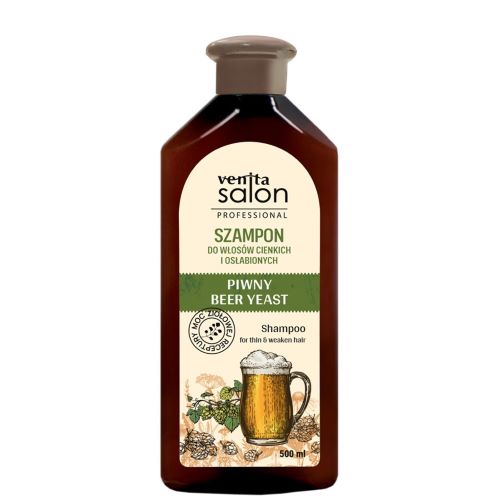 VENITA SALON SZAMPON 500ML PIWNY