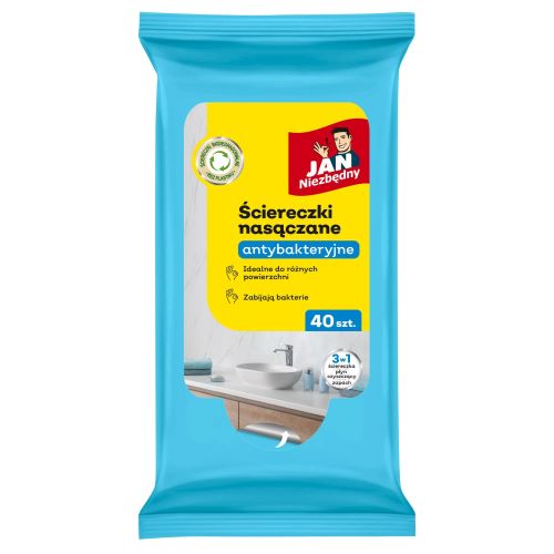 JN Ściereczki nasącz. antybakt. 40szt_N