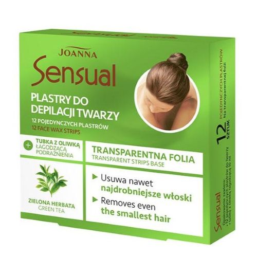 JOANNA PLASTRY DEPIL.TWARZY Z.HERBATA