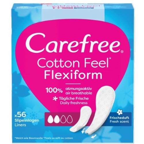 Carefree Wkładki 56 flexi/fresh