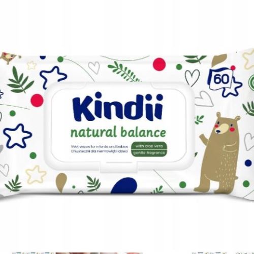 CLEANIC Chusteczki Kindii 60 PopU