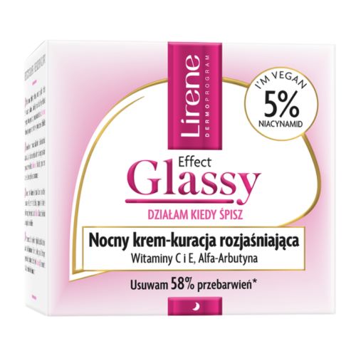 LIRENE EFFECT GLASSY KREM NA NOC