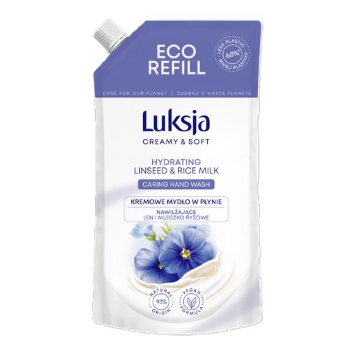 LUKSJA MYDŁO ZAPAS -LINSEED 400ML