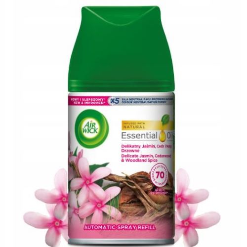 Air Wick FM 250ml refil Delikatny jaśmin & Nuty drzewne