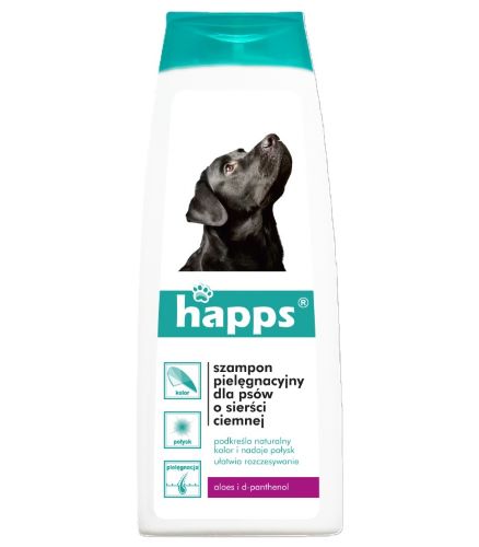 HAPPS szampon d/psów sierś ciema 200ml