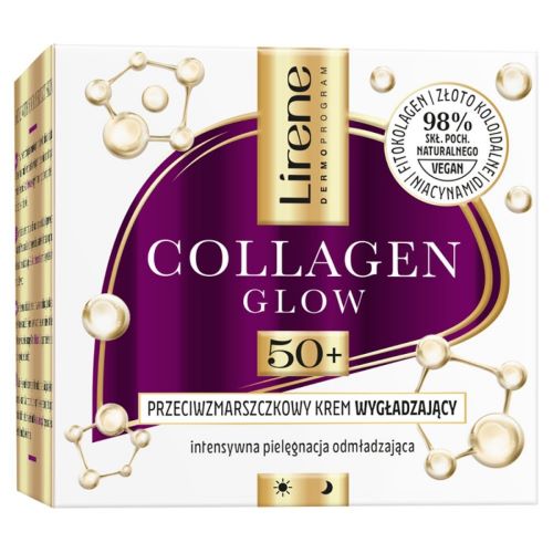 LIRENE COLLAGEN GLOW KREM 50+