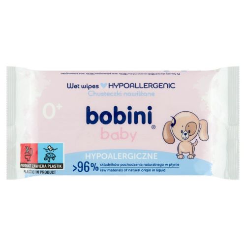 Bobini Baby Chusteczki 60szt hypoal.