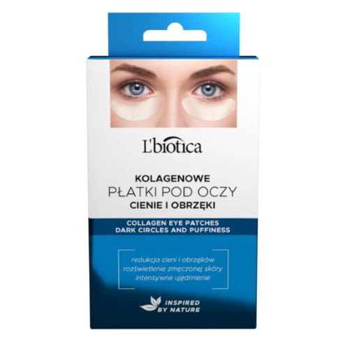 L BIOTICA  PŁATKI POD OCZY KOLAGENOWE