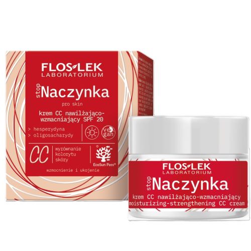 FLOS LEK KREM CC SPF20 DZIEN NACZYNKA