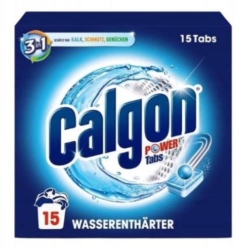 CALGON Odkamieniacz w Tabletkach do czyszczenia pralek 15 szt.