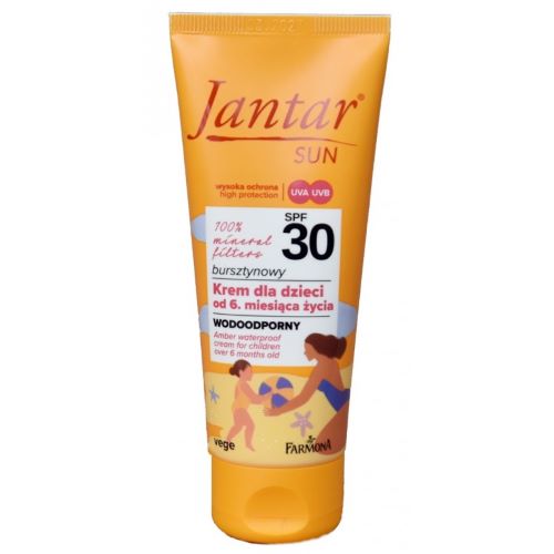 FARMONA Jantar Sun wodoodporny krem dla dzieci (od 6 miesiąca) SPF 30, 50 ml
