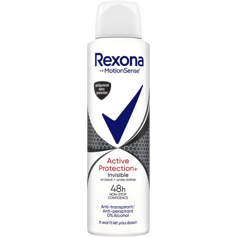 REXONA Dezodorant w Sprayu Active Protection+ Invisible 150ml 48h