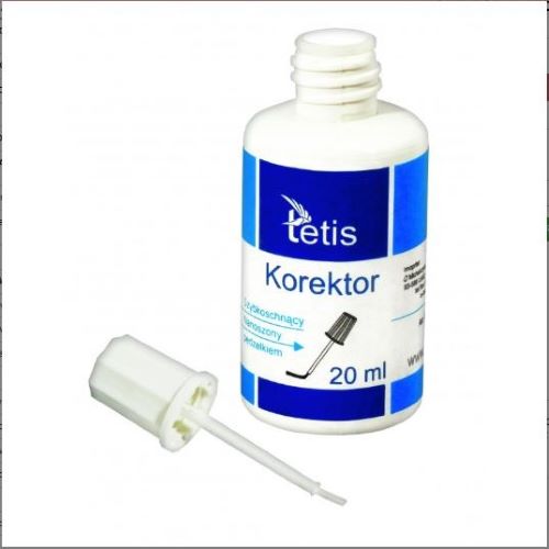 Korektor w płynie z pędzelkiem 20ml