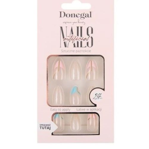 DONEGAL SZTUCZNE PAZNOKCIE 24szt.