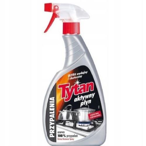 TYTAN Płyn do usuwania przypaleń spray, piekarnik, grill, 500g